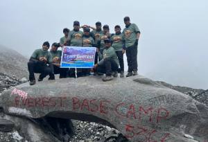 Everest base camp trek