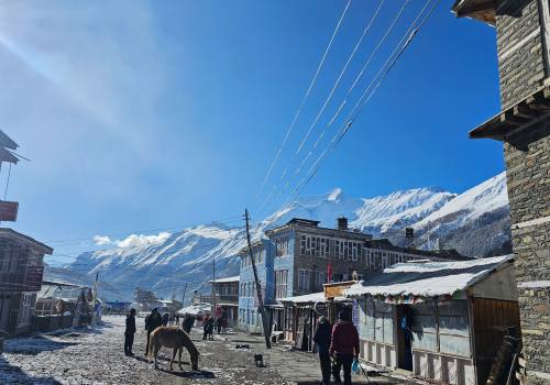 Annapurna circuit trek